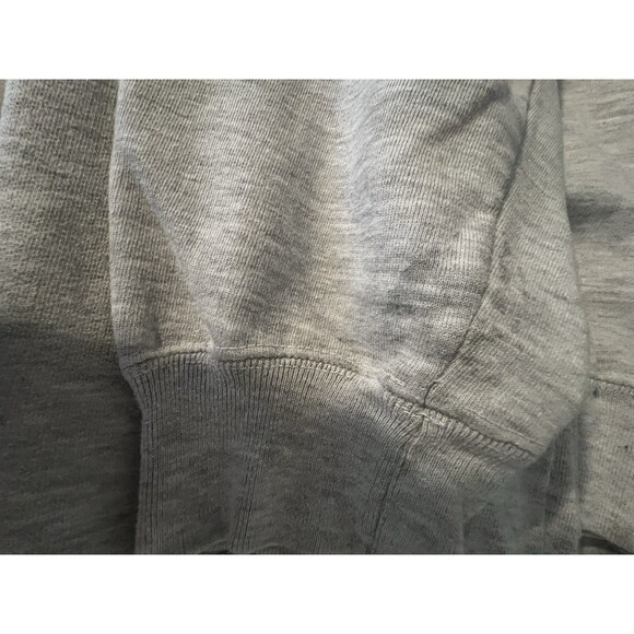 VTG 90s Collared Embroidered Red Cardinal Bird Sweatshirt Large Grandmacore - Picture 7 of 7